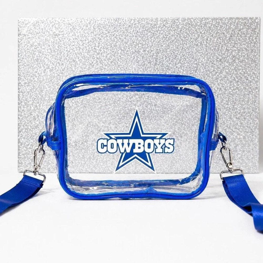 Dallas Cowboys Blue Clear Fanny Pack | Game Day Bag